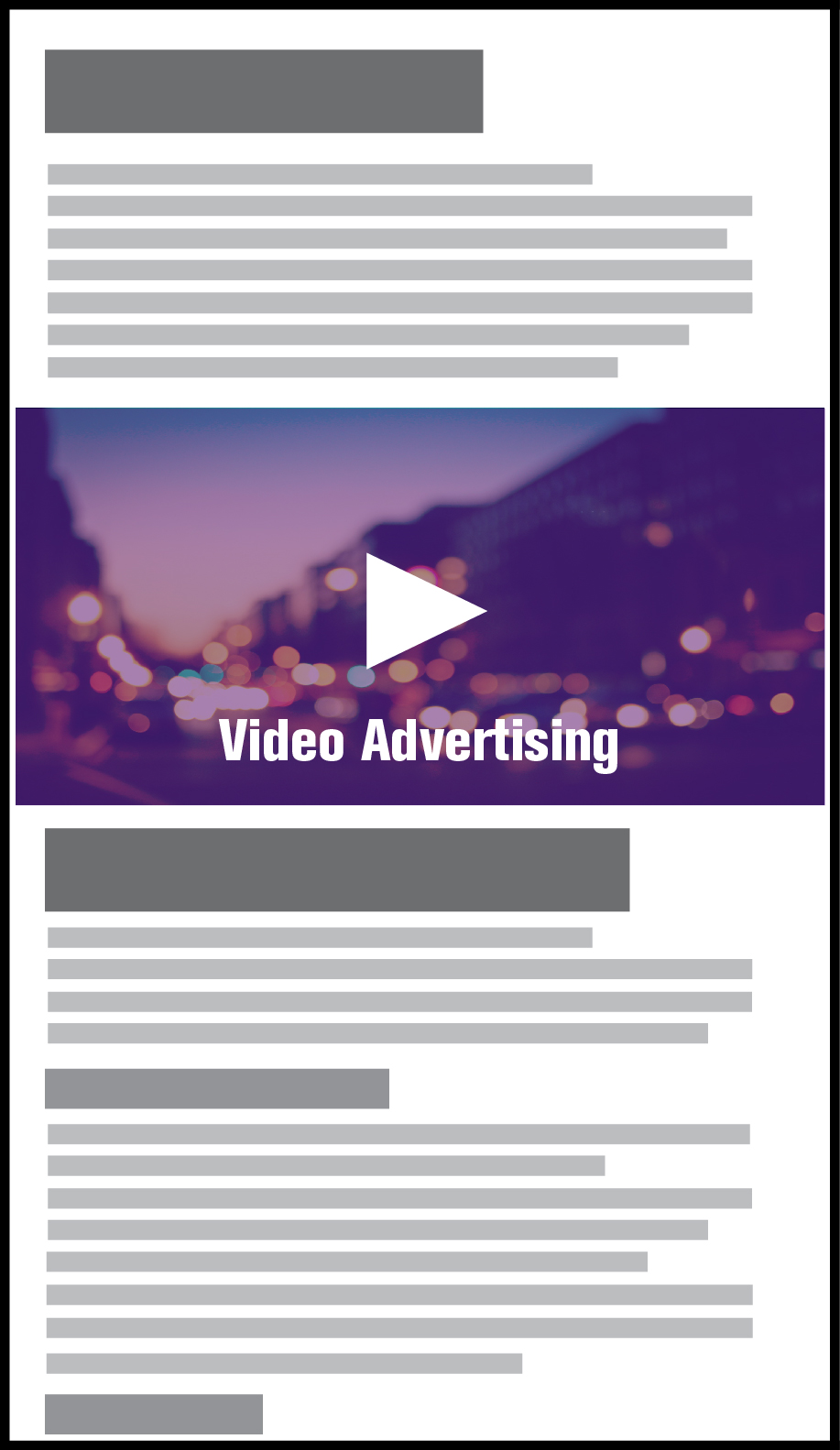 video advertising